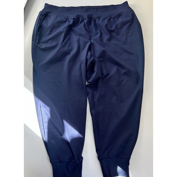 Jockey Women's EVERACTIVE Jogger Navy Blue NWT 3X Athleisure Pants Lounge Comfy - Picture 5 of 14